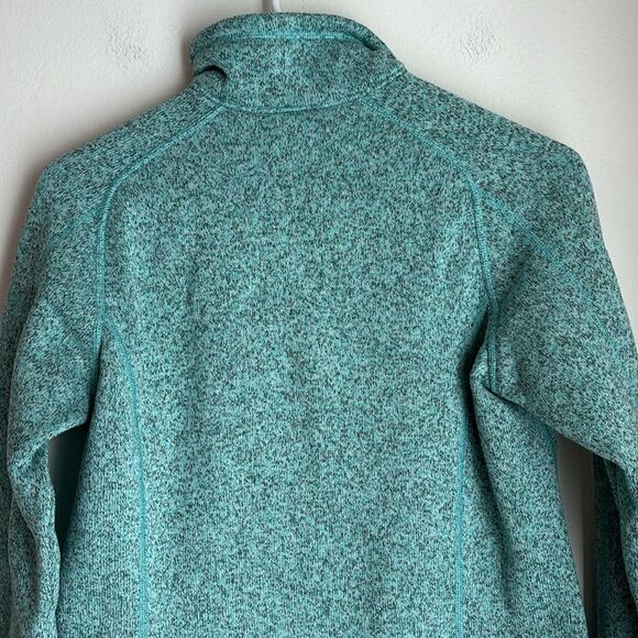 Patagonia Women's Better Sweater 1/4-Zip Fleece jacket medium weight coat EUC! - Picture 10 of 11